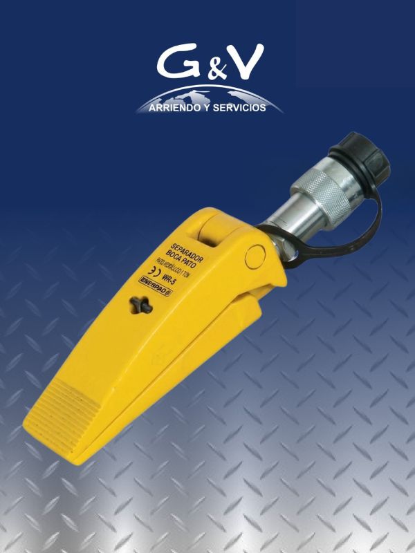 Separador boca pato hidráulico WR-5 para arriendo industrial
