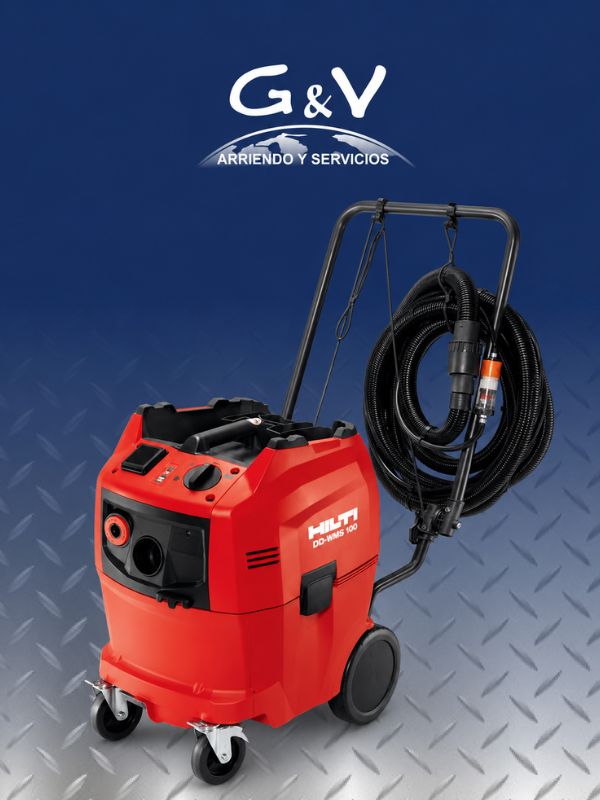 Aspiradora polvo-agua Hilti DD-WMS100 de 220 V para arriendo industrial