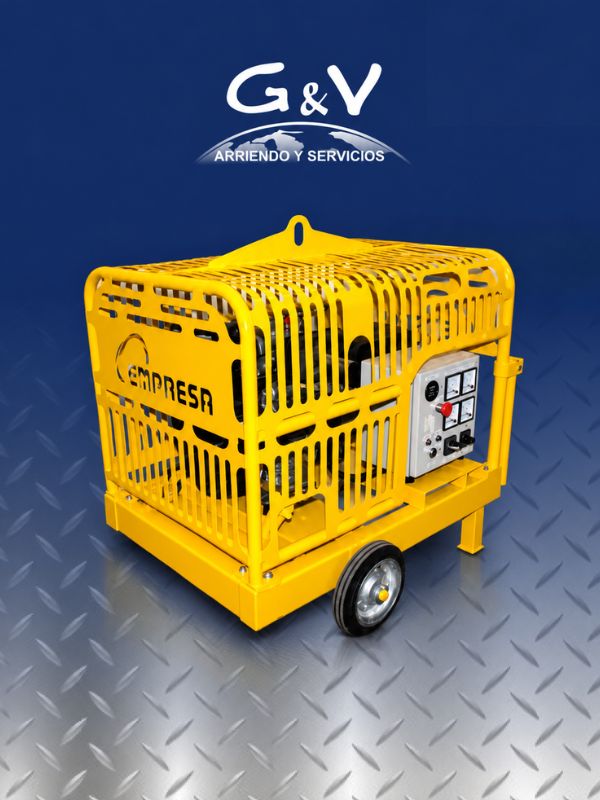 Generador diésel Emaresa GENPACK-D de 10 kVA para arriendo industrial