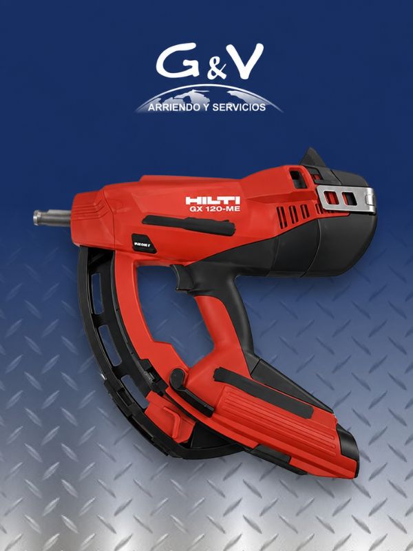 Pistola de clavos Hilti GX 120-ME para arriendo industrial
