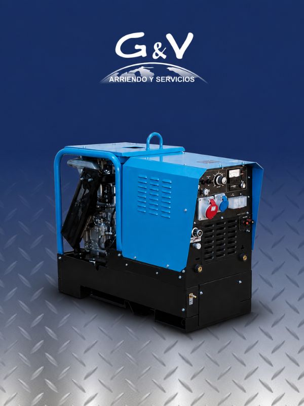 Soldadora autónoma GENSET para arriendo industrial