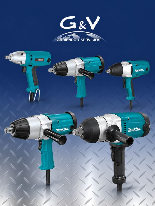 Llave de Impacto MAKITA para arriendo industrial
