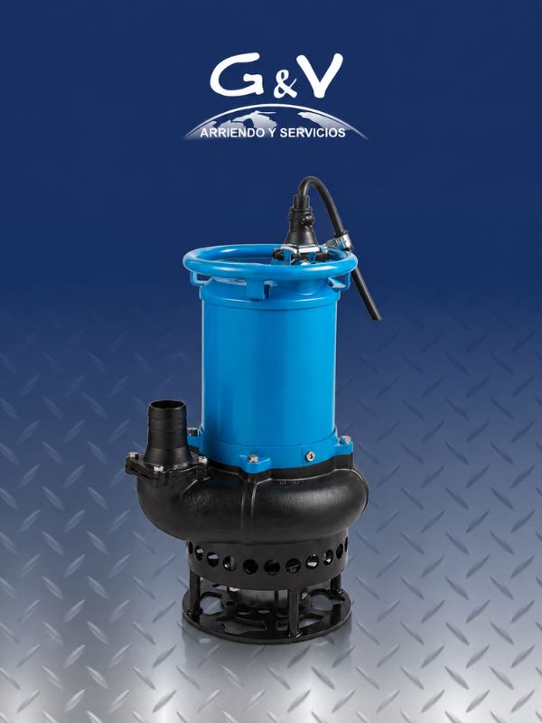 Bomba sumergible Tsurumi GPN para arriendo industrial