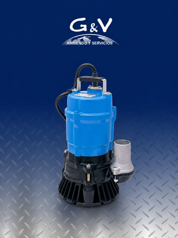 Bomba sumergible Tsurumi HS para arriendo industrial