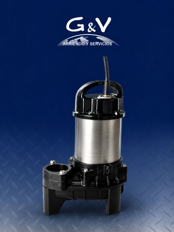 Bomba sumergible Tsurumi PU para arriendo industrial