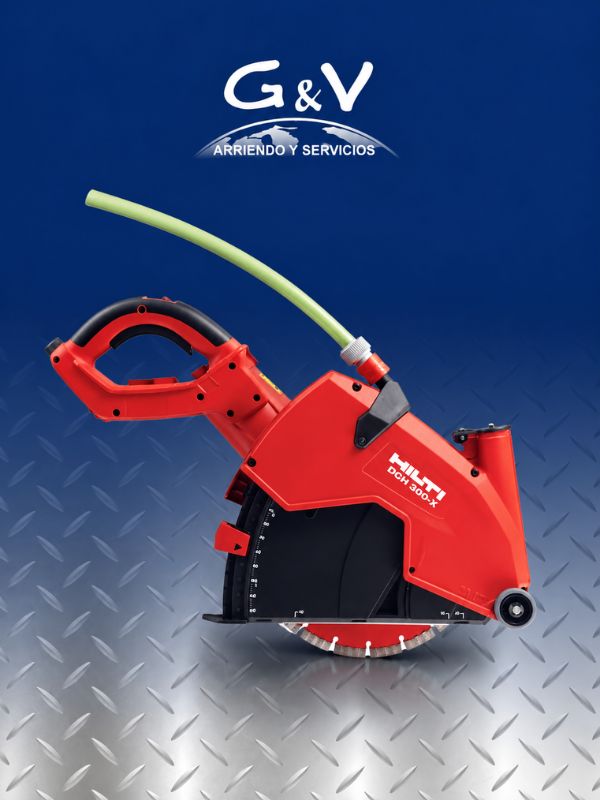 Cortadora de pavimento HILTI DCH 300-X para arriendo