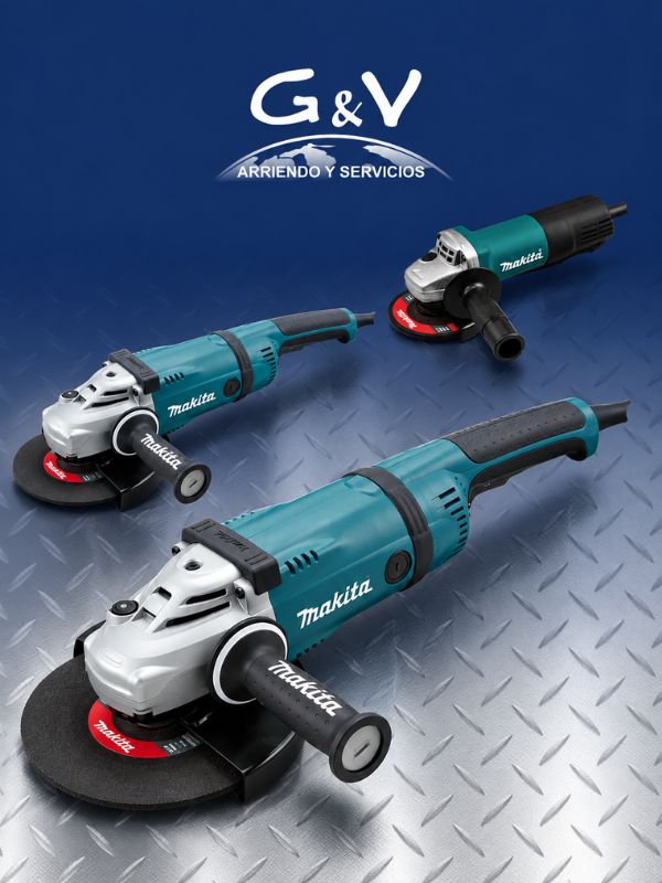 Esmeril Angular Makita para arriendo industrial