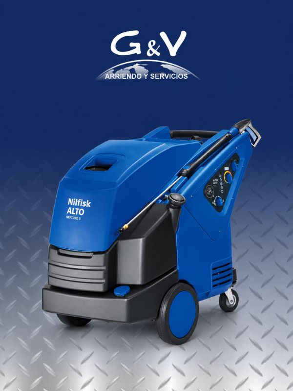 Hidrolavadora Nilfisk Alto Neptune 5 para arriendo industrial