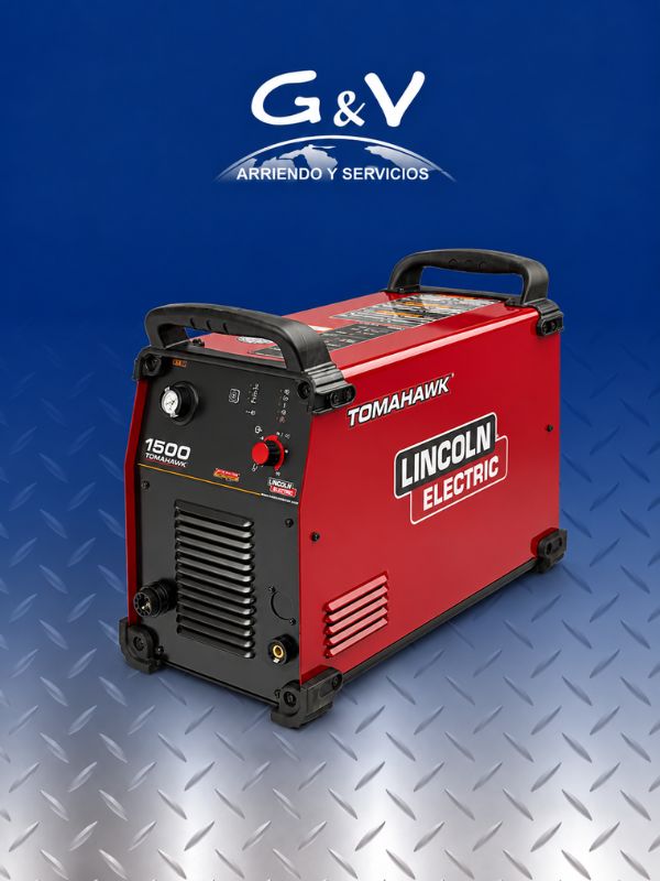 Cortadora de Plasma LINCOLN Tomahawk 1500 para arriendo industrial