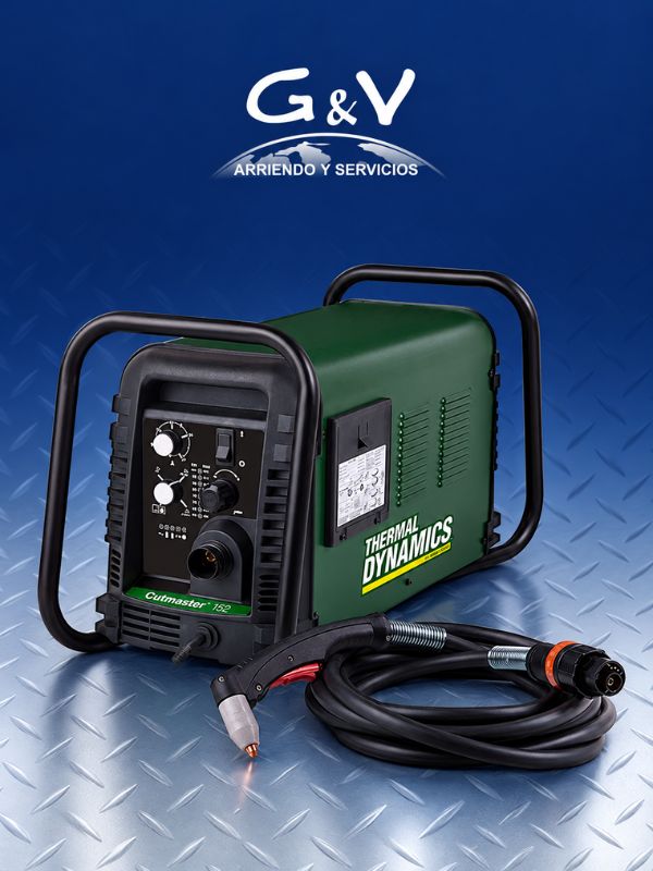 Cortadora de Plasma THERMAL DYNAMICS Cutmaster 152 para arriendo industrial