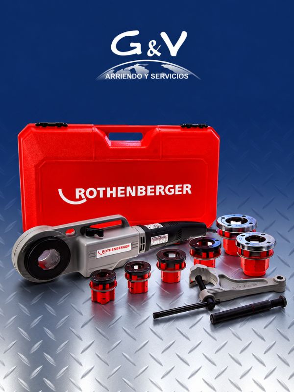 Terraja Eléctrica ROTHENBERGER Supertronic 2000 para arriendo industrial